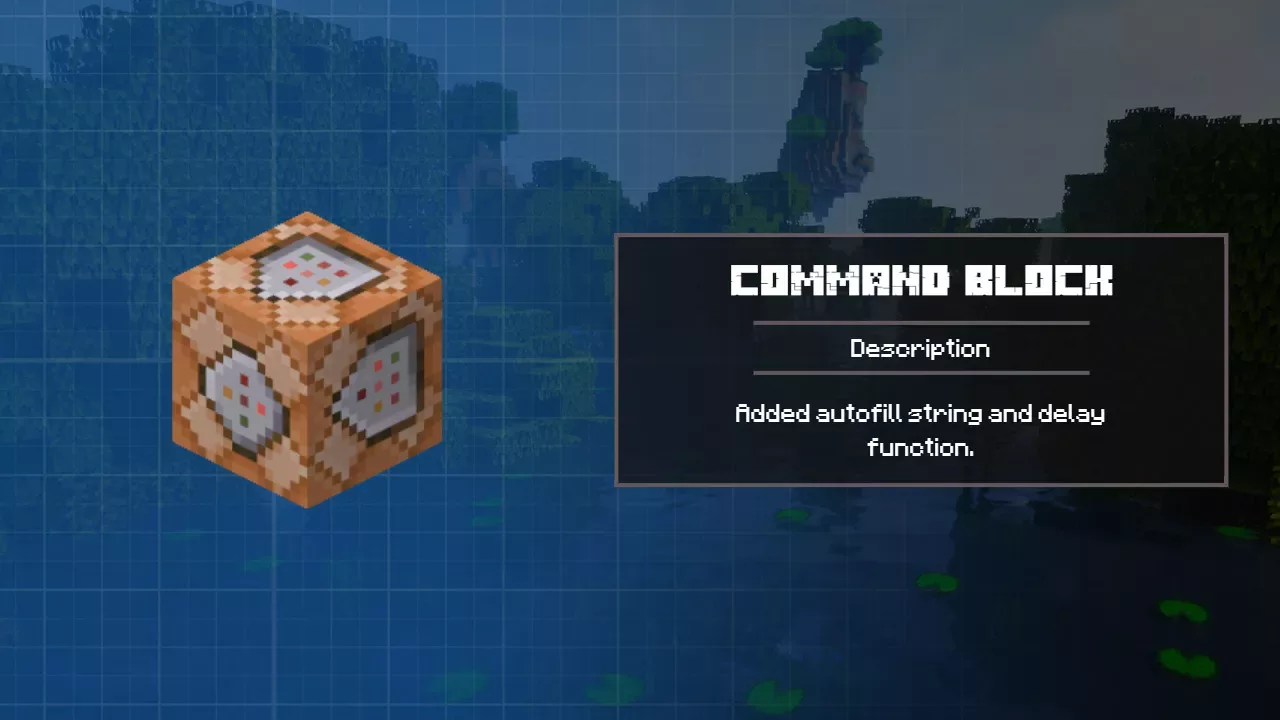 Command Block from Minecraft 1.12