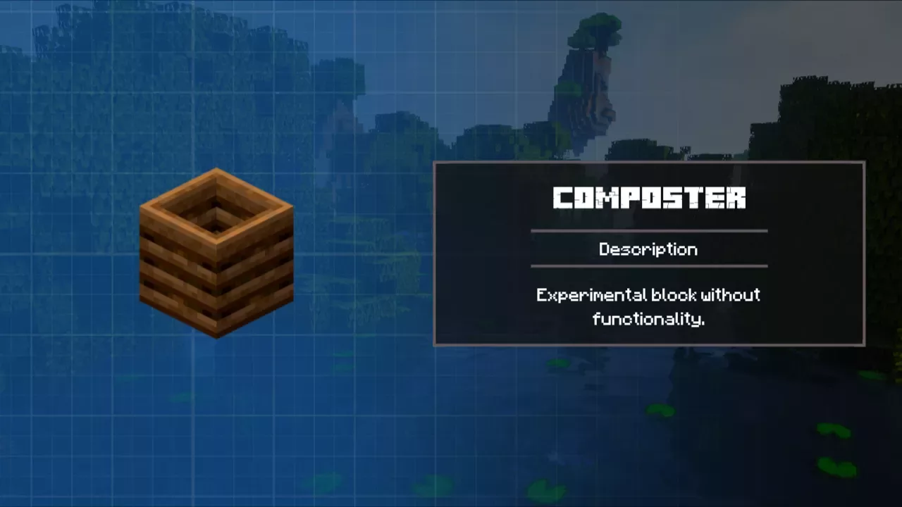 Composter from Minecraft 1.10