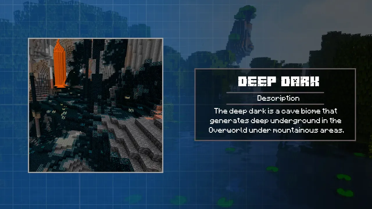 Deep Dark from Minecraft PE 1.19