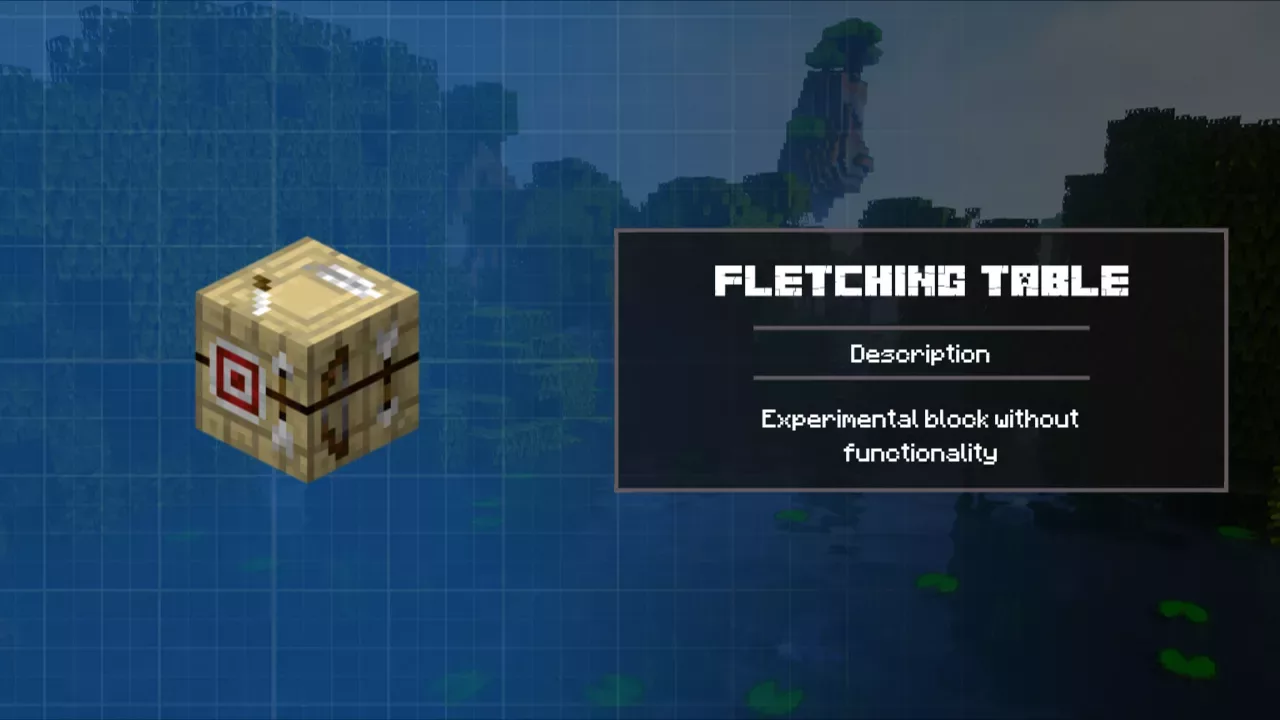 Fletching Table from Minecraft 1.9