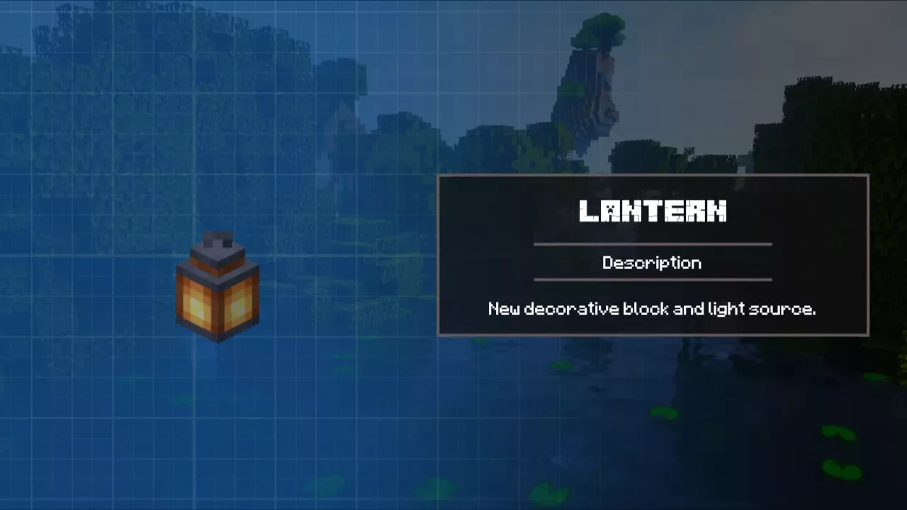 Lantern from Minecraft 1.9