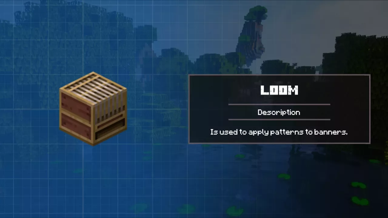 Loom from Minecraft 1.10