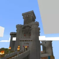 Mountain Castle Map for Minecraft PE