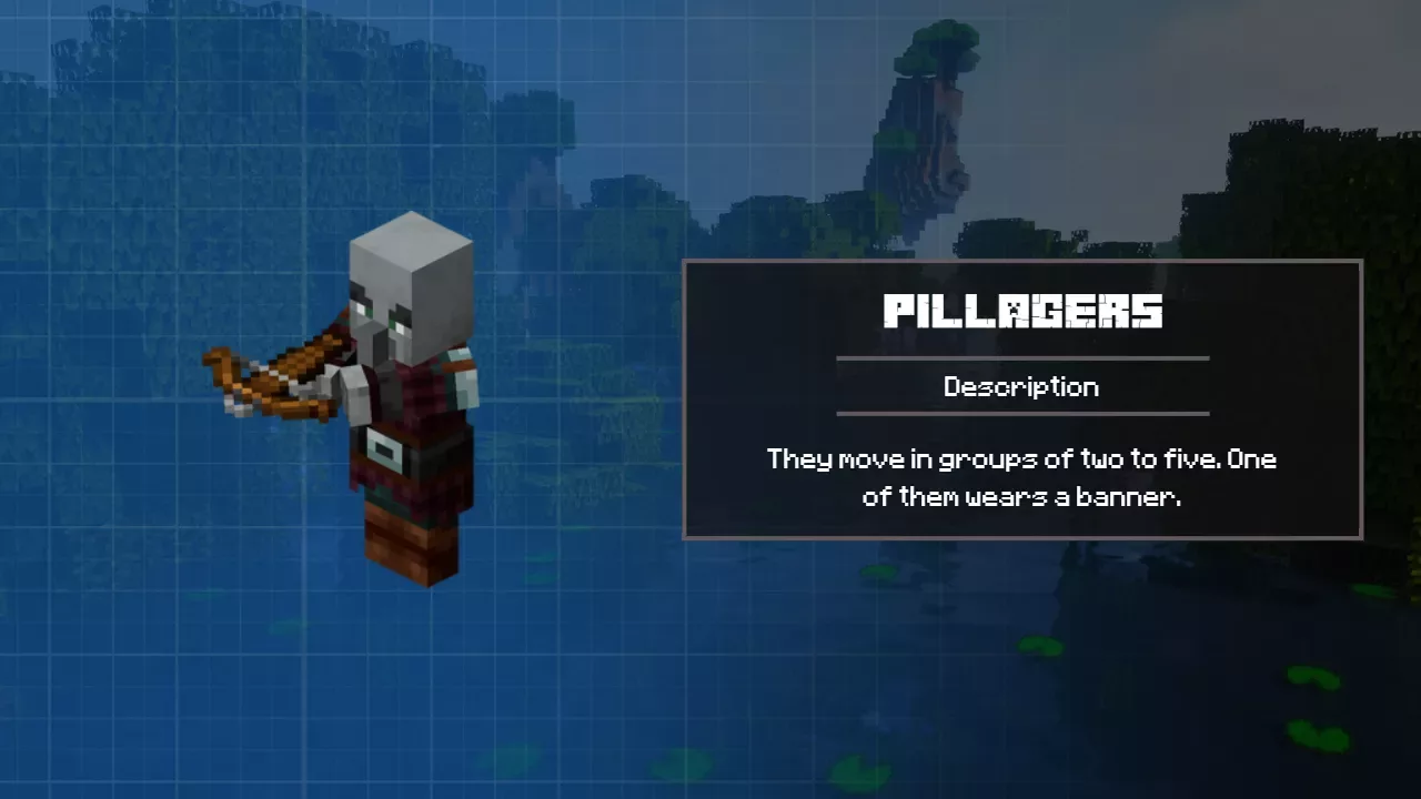 Pillagers from Minecraft 1.11