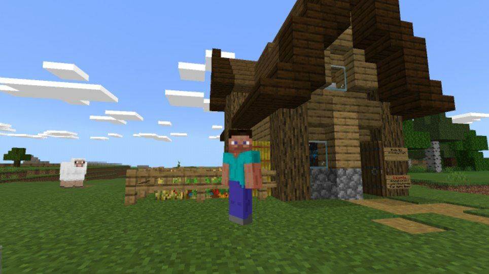 Download Starter House Map Minecraft Bedrock Mcpedl