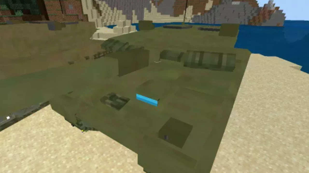 T90M from Modern Warfare Mod for Minecraft PE