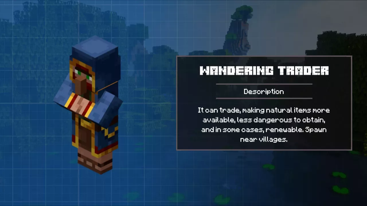 Wandering Trader from Minecraft 1.10