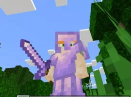 Amethyst Sword Mod for Minecraft PE