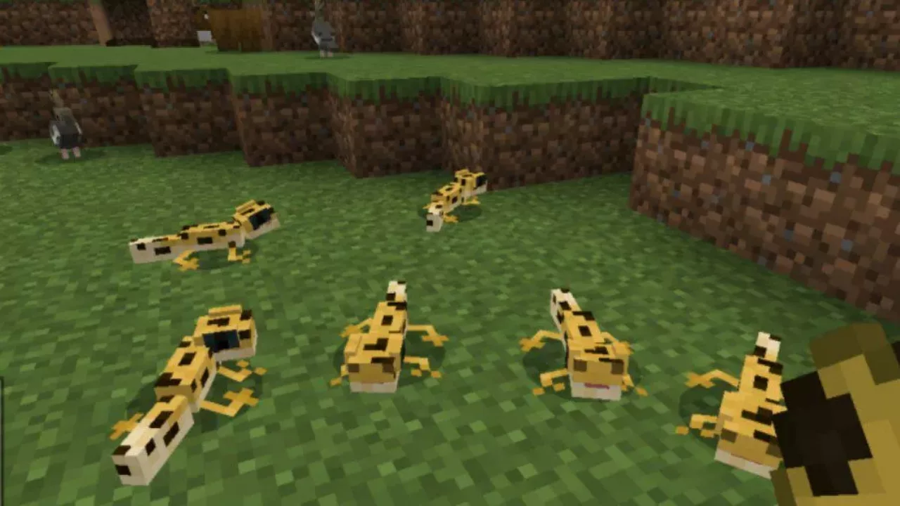 Gekko from Mob Maker Mod for Minecraft PE