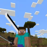 Sword Transparent Mod for Minecraft PE