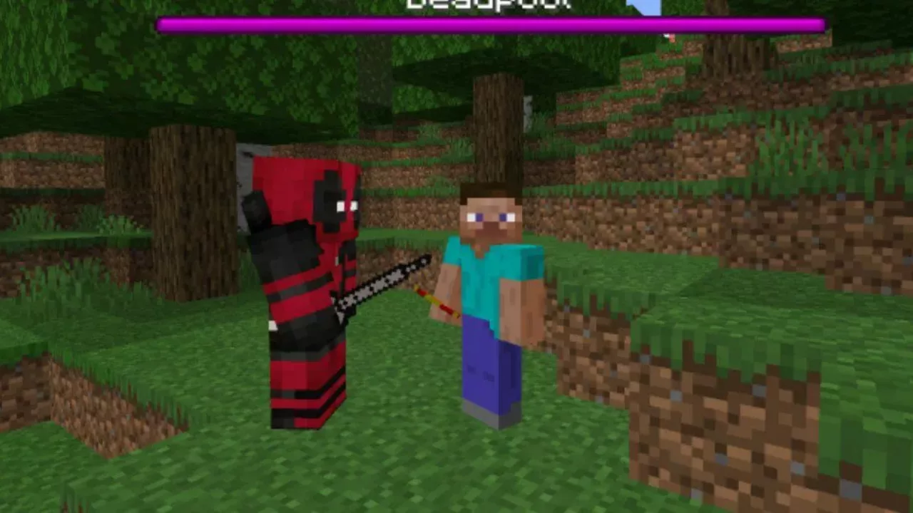 Boss from Deadpool Mod for Minecraft PE