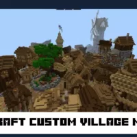 Custom Village Map for Minecraft PE