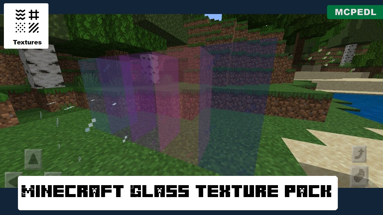 Download Glass Texture Pack Minecraft Bedrock MCPEDL
