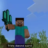 Triple Swords Mod for Minecraft PE