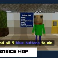 Baldi Basics Map for Minecraft PE