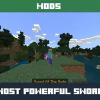 Most Powerful Sword Mod for Minecraft PE