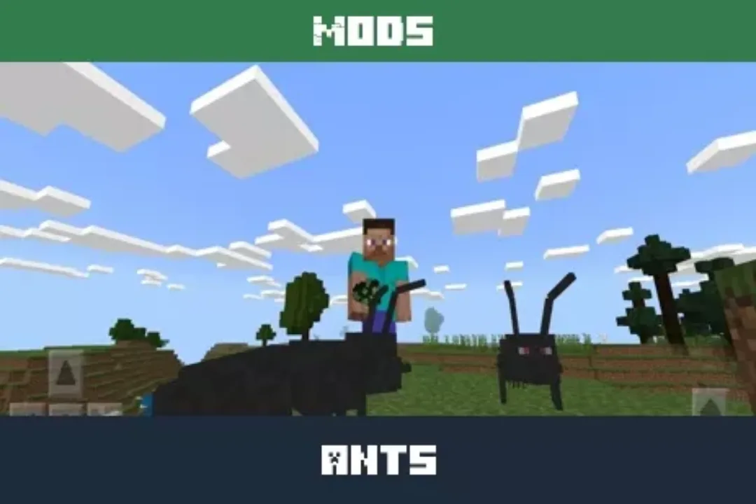 Ants Mod for Minecraft PE