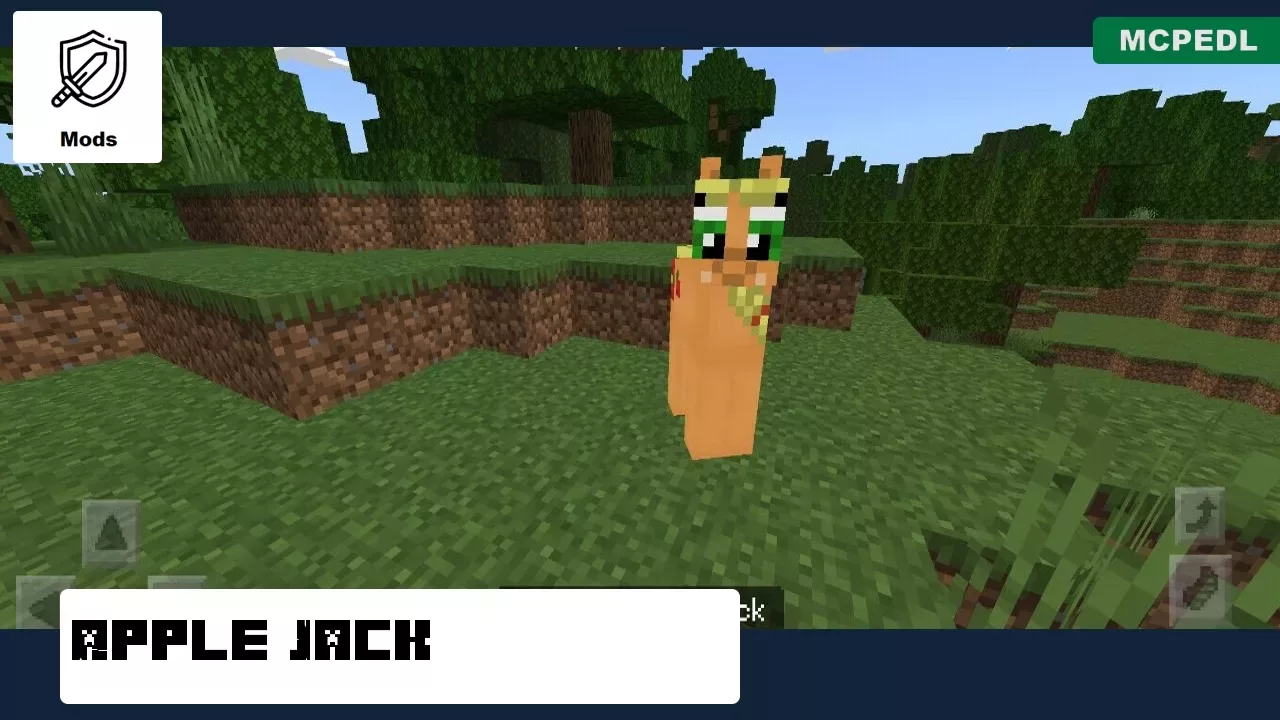 Apple Jack from My Little Pony Mod for Minecraft PE