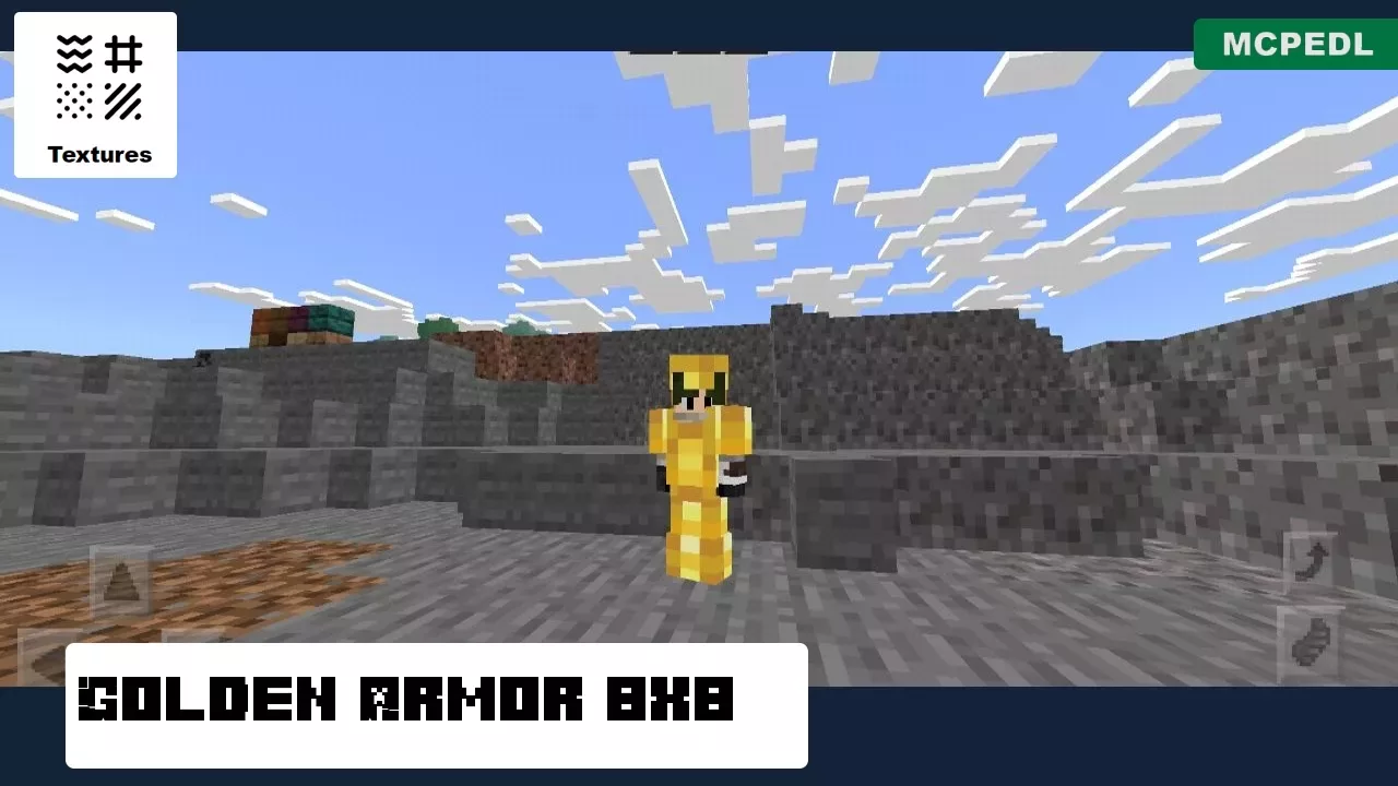 Armor from Faithful 8x8 Texture Pack for Minecraft PE