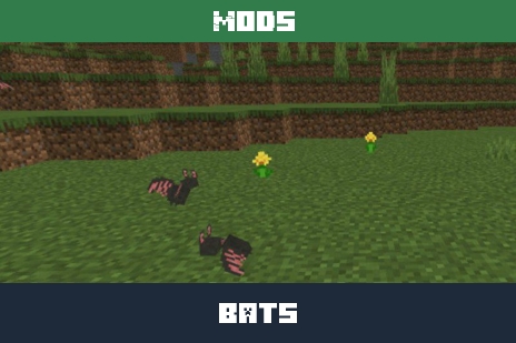 Download Bat Mod Minecraft Bedrock: MCPEDL