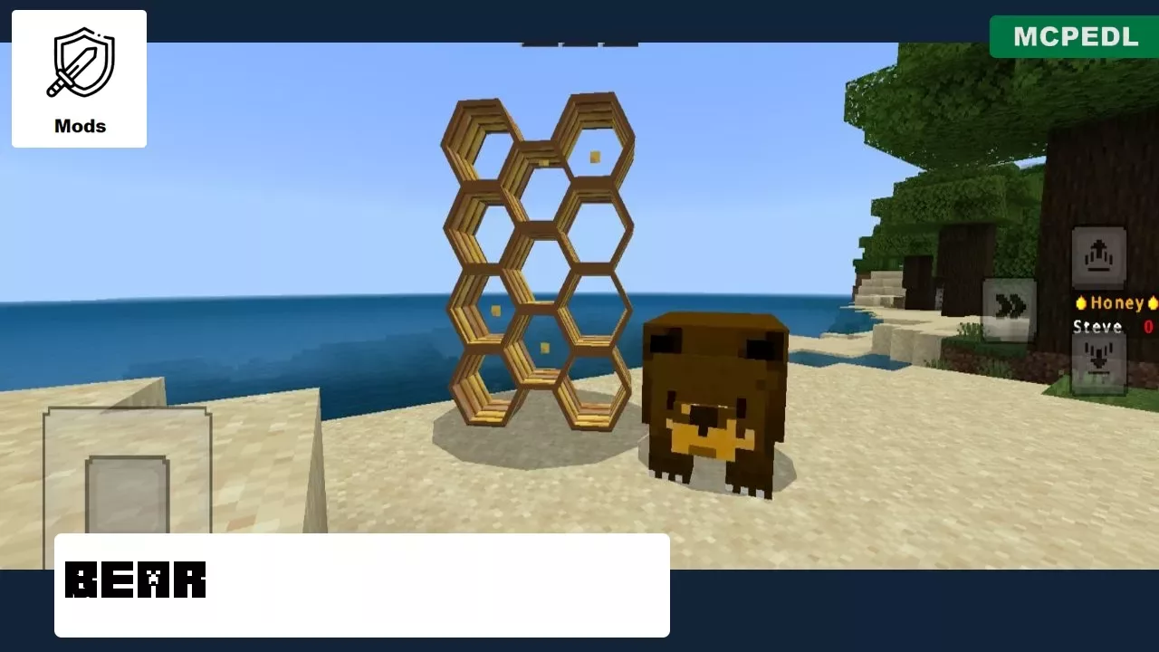 Bear from Bee Mod for Minecraft PE