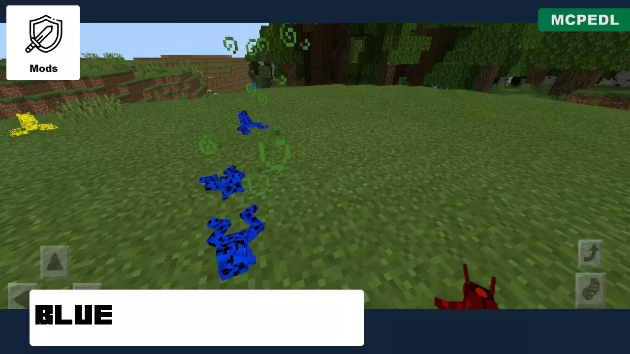 Blue from Frogs Mod for Minecraft PE