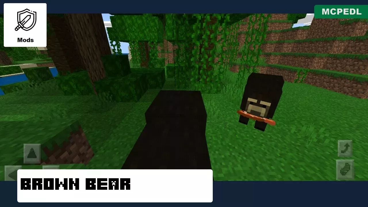 Brown Bear from Bears Mod for Minecraft PE