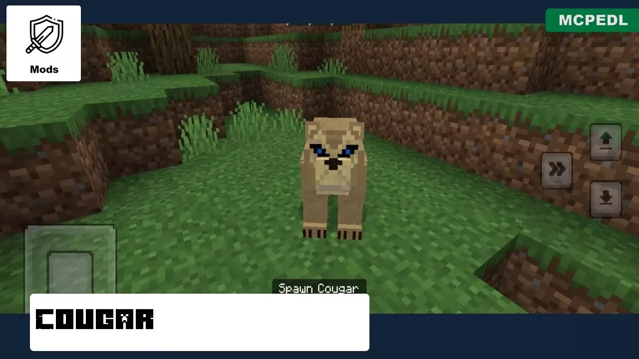 Cougar from Snakes Mod for Minecraft PE