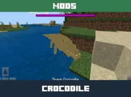 Crocodile Mod for Minecraft PE