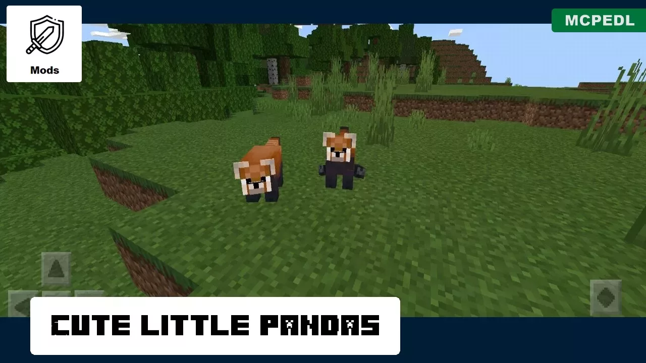 Cute Red from Panda Mod for Minecraft PE