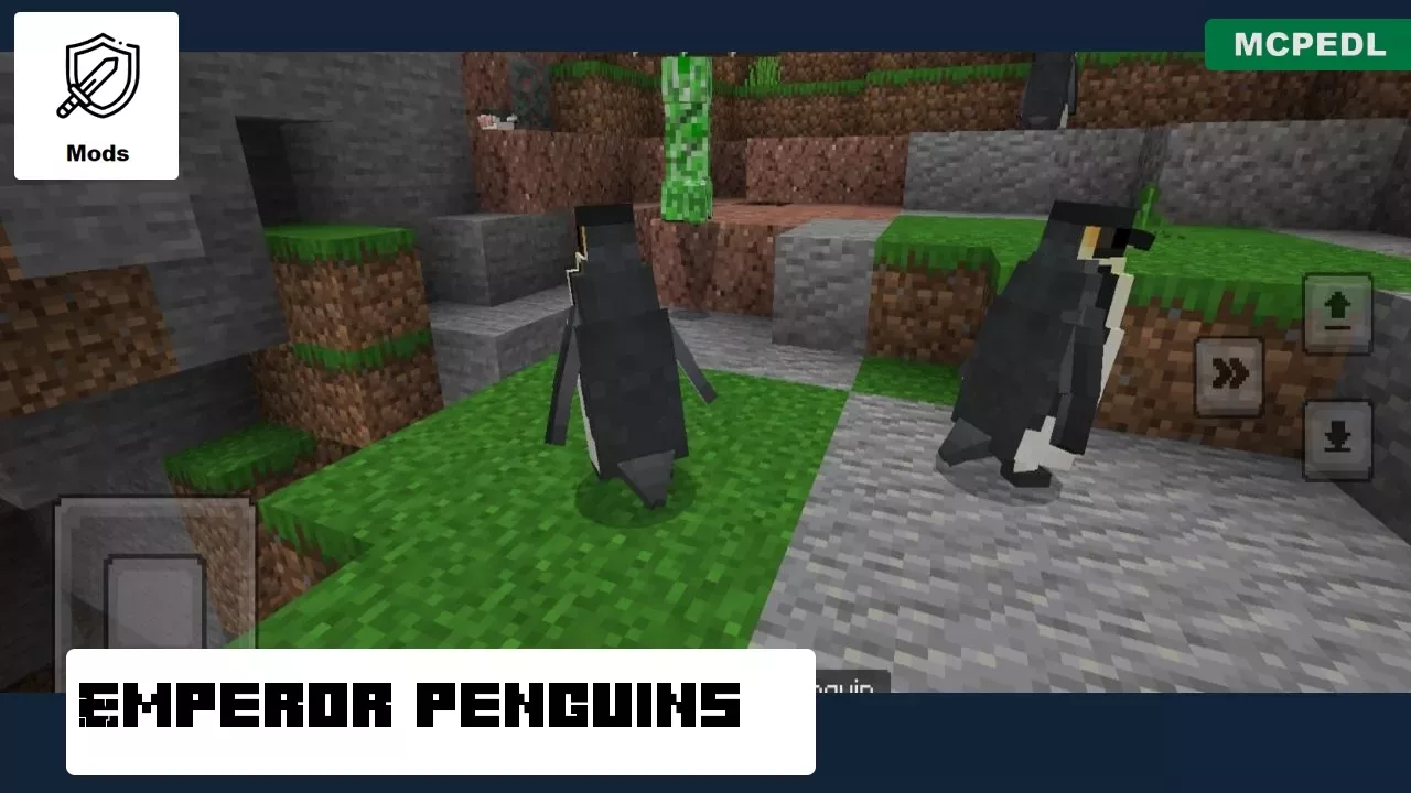 Emperor from Penguins Mod for Minecraft PE