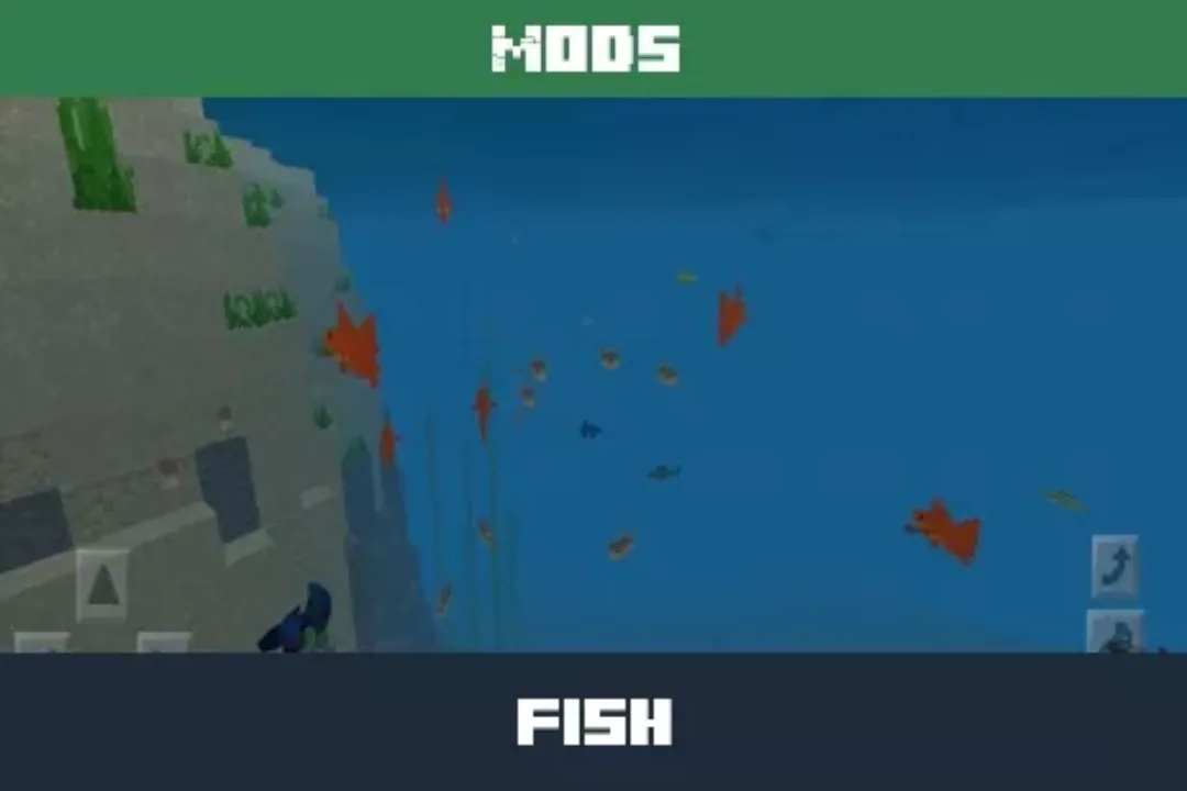 Fish Mod for Minecraft PE