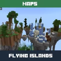 Flying Islands Map for Minecraft PE