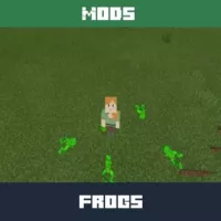 Frogs Mod for Minecraft PE