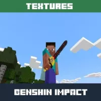 Genshin Impact Texture Pack for Minecraft PE