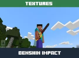 Genshin Impact Texture Pack for Minecraft PE