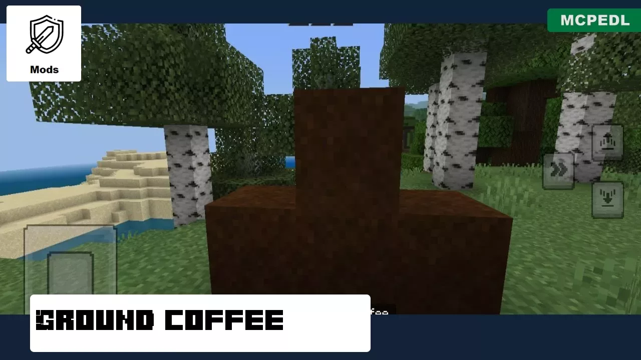 Ground Coffee from Coffee Mod for Minecraft PE