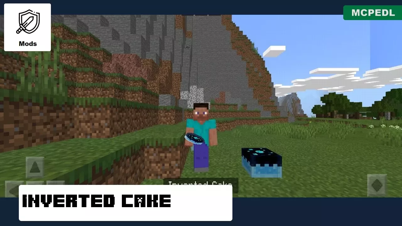 Inverted Cake from Cake Mod for Minecraft PE