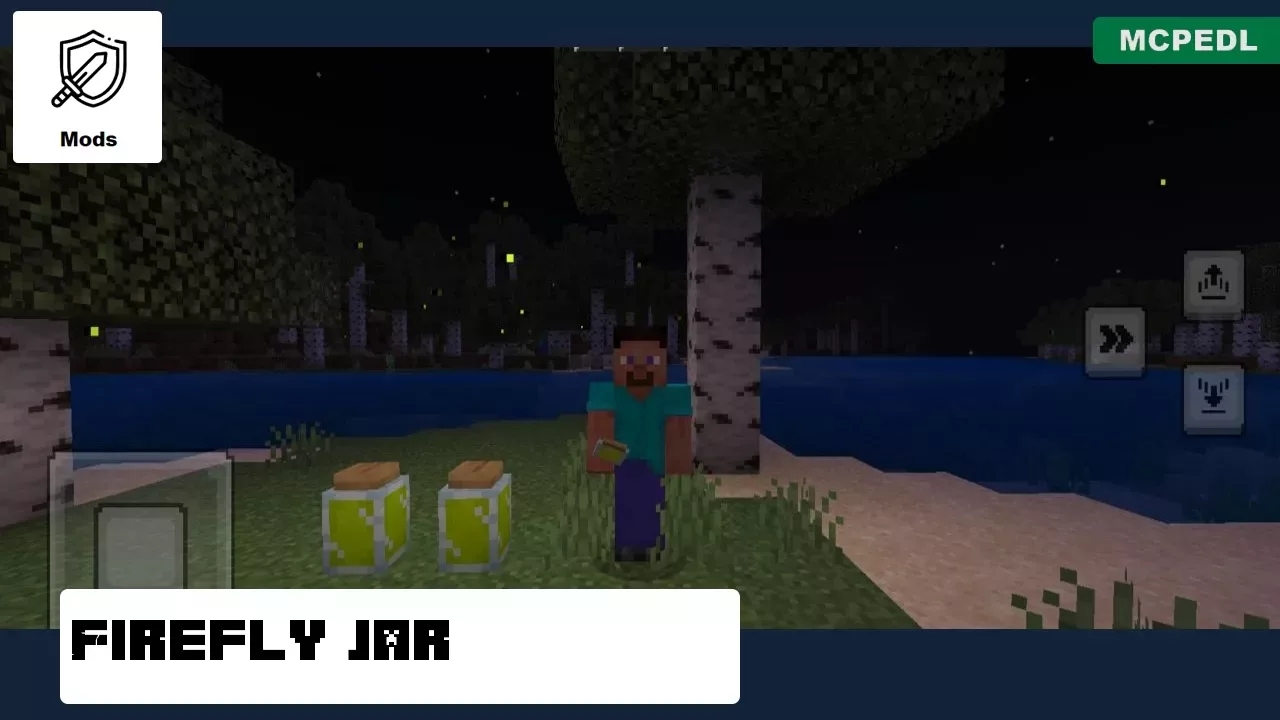 Jar from Fireflies Mod for Minecraft PE