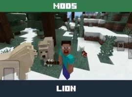 Lion Mod for Minecraft PE