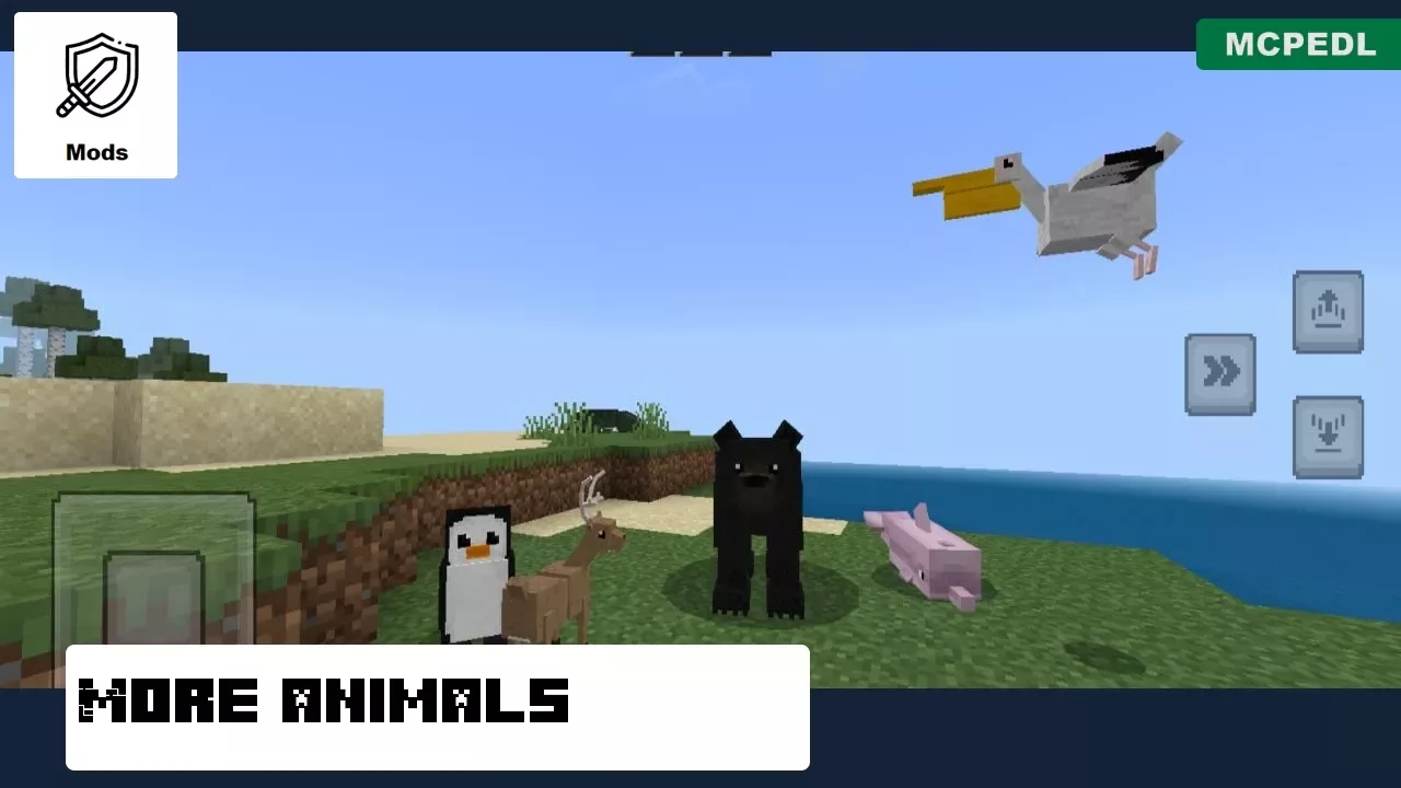 More Animals from Crocodile Mod for Minecraft PE