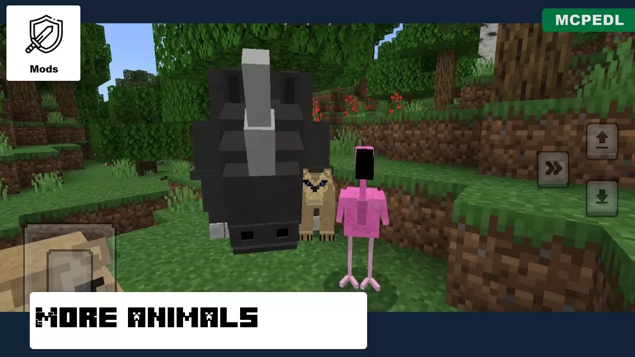 More Animals from Snakes Mod for Minecraft PE