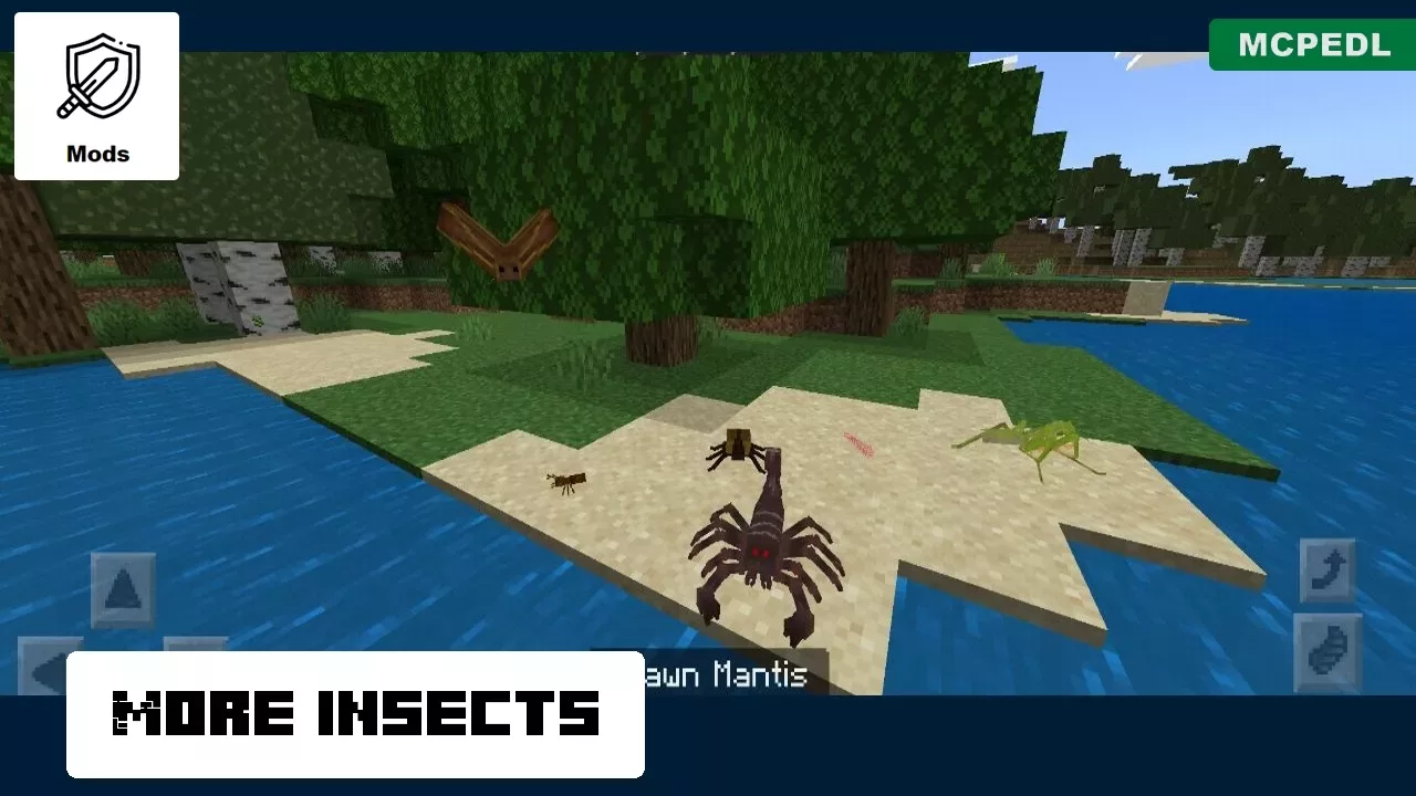 More Insects from Ants Mod for Minecraft PE