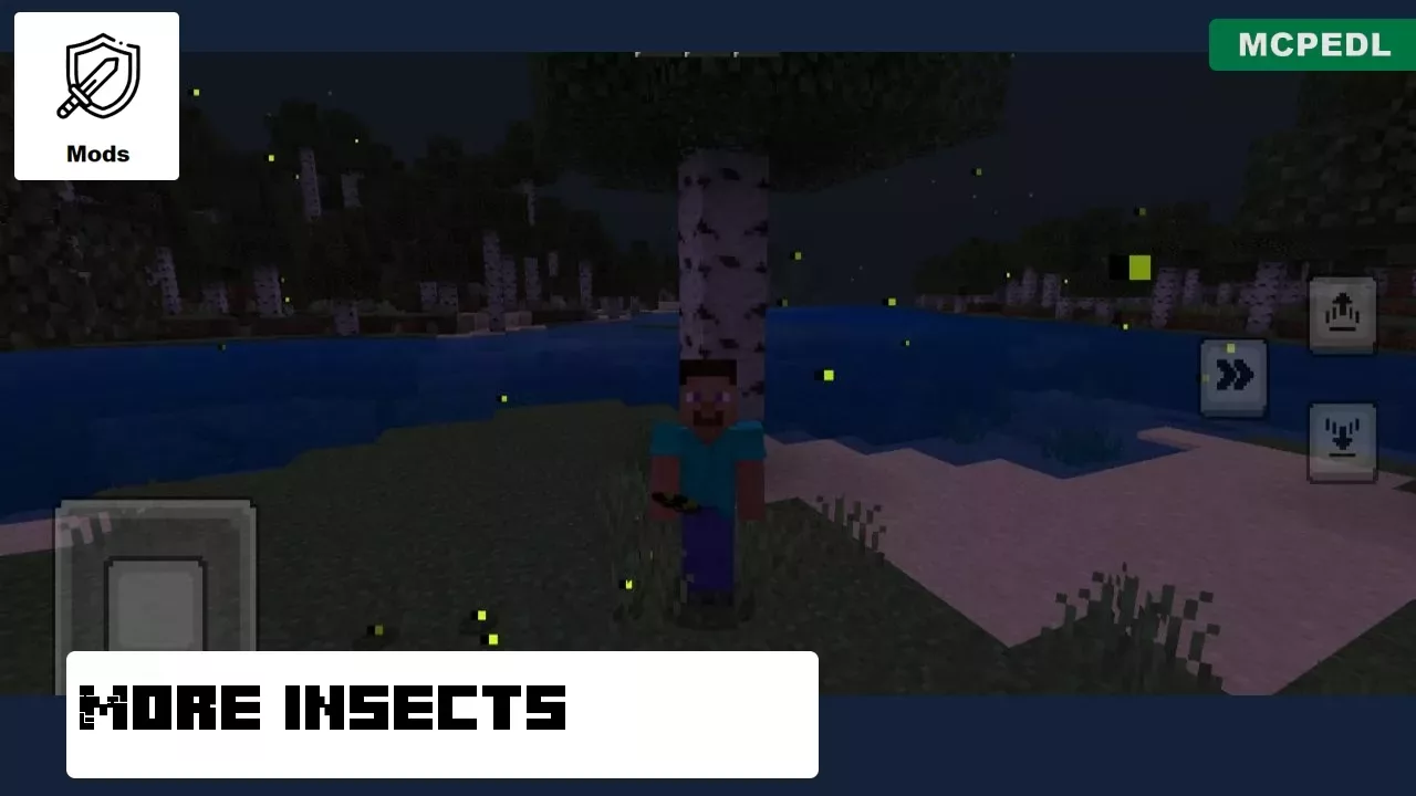 More Insects from Fireflies Mod for Minecraft PE