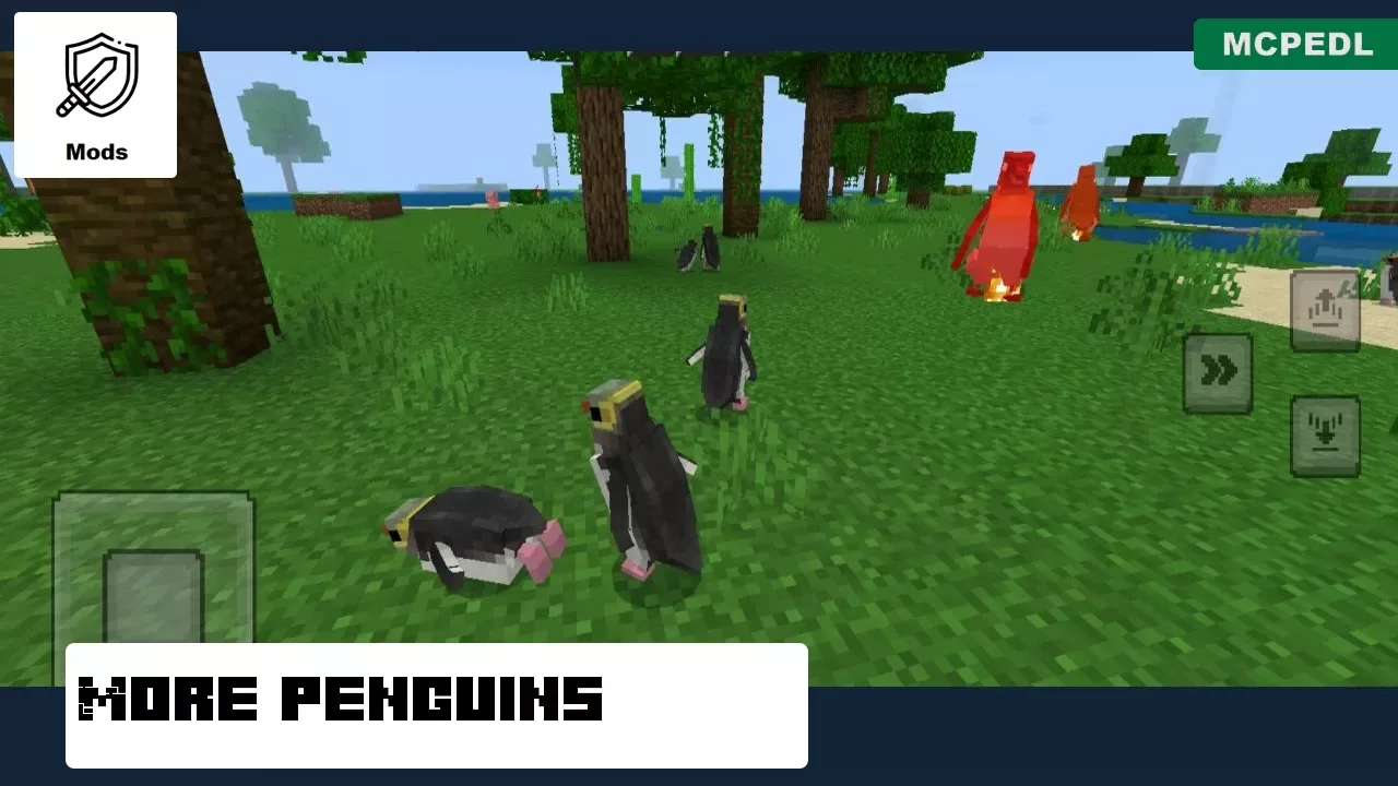 More Penguins from Penguins Mod for Minecraft PE