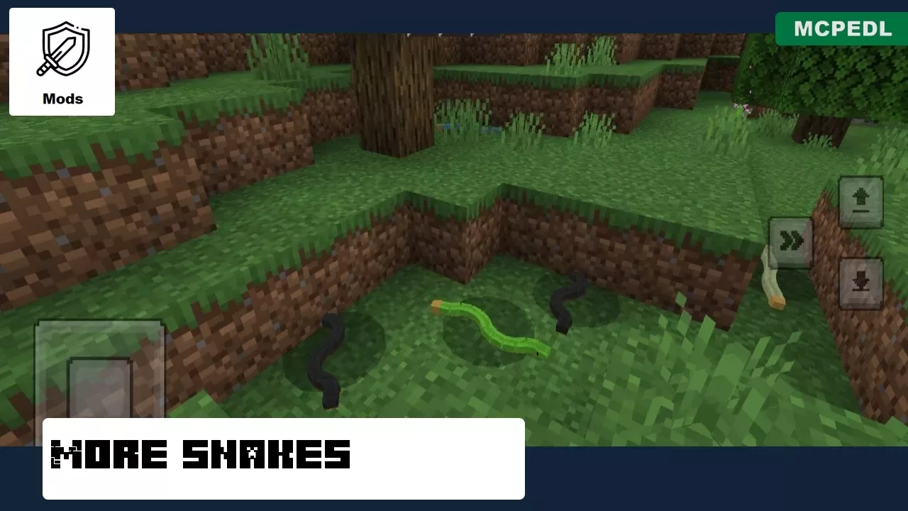 More Snakes from Snakes Mod for Minecraft PE