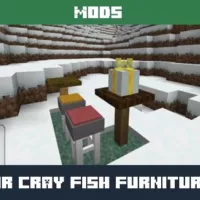 Mr. Cray Fish Furniture Mod for Minecraft PE