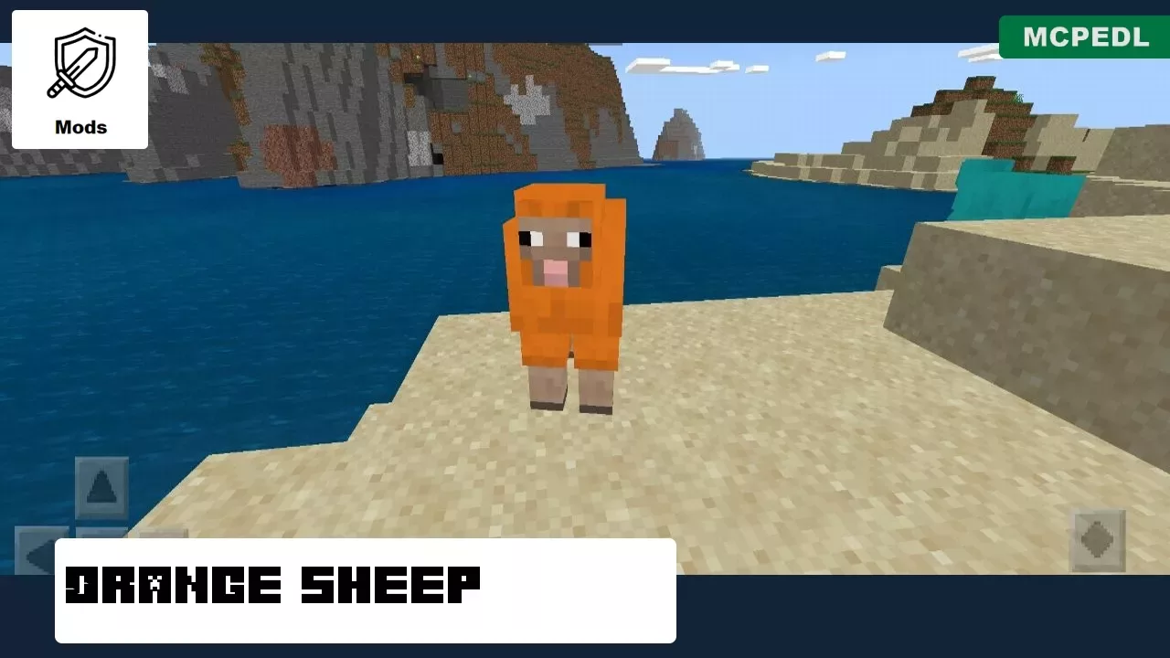 Orange from Sheep Mod for Minecraft PE