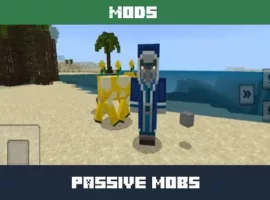 Passive Mobs Mod for Minecraft PE