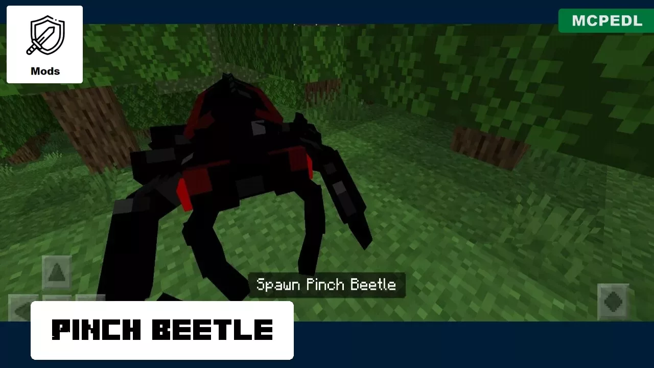 Pinch Beetle from Bugs Mod for Minecraft PE